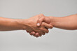 © watchara - The touch of a person's hands is a way of communicating with each other.