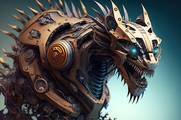 Poster - Mechanical Evolution - Enduring Cyberspace Transformations Generative AI