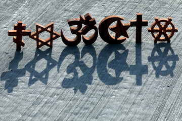 Sticker - Faith and religion. Interreligious dialogue.