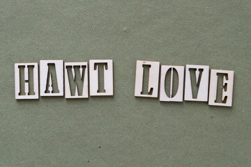 Wall Mural - hawt love