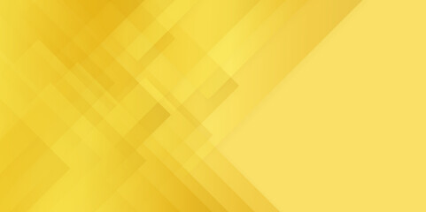 Wall Mural - Abstract modern technology and business concept yellow geometric shine and layer elements texture pattern background with minimal tech lines and modern seamless business technology concept stripes.	