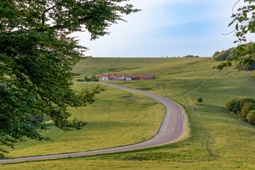 Wall Mural - Paysages et route d'Alsace