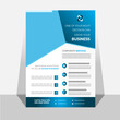 © lalvect - Business Marketing Flyer SetDigital Marketing Agency Flyer, Business brochure flyer design template. Vector illustration, corporate Business Flyer Template Design, blue, orange, red