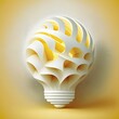 © NerdY0 - light bulb yellow surreal