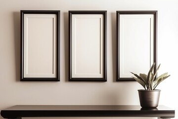 Frames on Wall Mock Ups