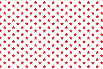 Poster - abstract geometric red star pattern vector design.