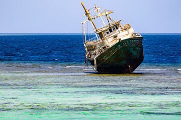 old fishing boat