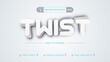 Twist- Editable Text Effect, Font Style