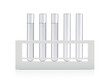 © Retouch man - chemical test tube transparent background