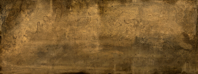 Wall Mural - Gold grunge background, Cement texture