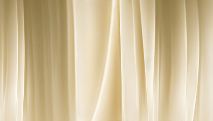 Curtains with drapery. Abstract background luxury cloth or liquid wave or wavy folds of grunge silk texture satin velvet material. Generative AI technology.