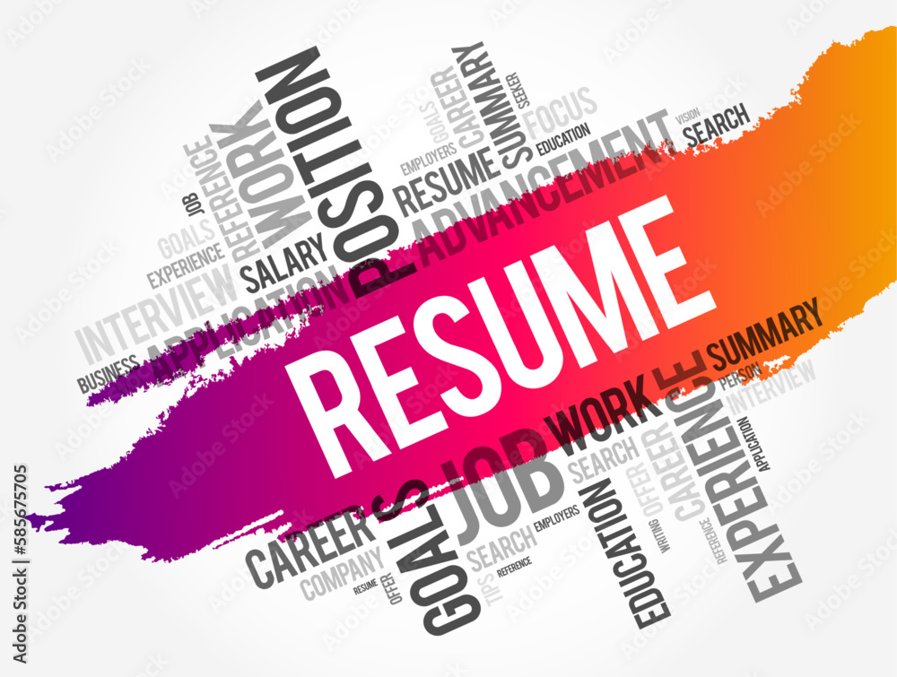 Summarizing Background Resume is a brief summary of personal and professional experiences ...