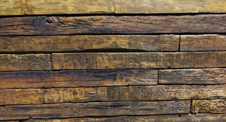 Poster - old wooden texture