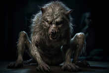 Werewolf, Created By A Neural Network, Generative AI Technology