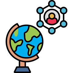 Sticker - Social Science Icon