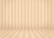 © GRACE - 背景素材ストライプ柄の部屋ベージュの壁と床