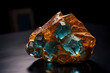 Zircon - Found in Australia, South Africa, USA - Zirconium silicate mineral used in jewelry and as a refractory material (Generative AI)