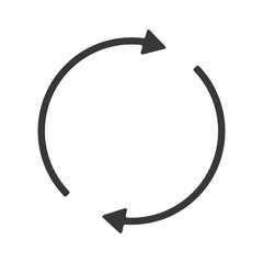 Poster - Circle arrow infographics vector. Infographic process repeat icon. Circled arrows vector icon. Set of vector infographic arrows.
