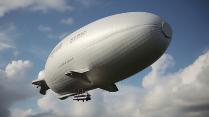 Sticker - A hot air blimp at an air show with impressive stunt Generative AI