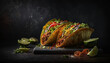 Traditional tacos with authentic flavors