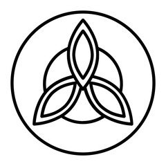 birth chart outlne icon
