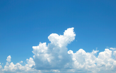 Wall Mural - sky and white clouds