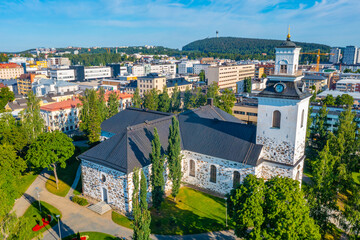 Wall Mural - Panorama view of Kuopio Cathedral in Finland