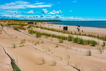 Sticker - Sand dunes at Yyteri beach in Finland