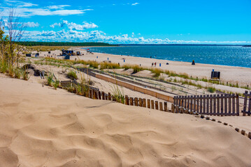 Sticker - Sand dunes at Yyteri beach in Finland