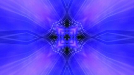 Abstract loop animation with colorful fractal pattern movements
