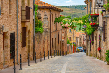 Wall Mural - Medieval street in the old town Of Siguenza, Spain