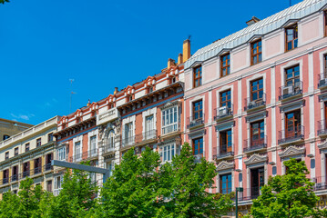 Wall Mural - Paseo de la Independencia in Zaragoza, Spain