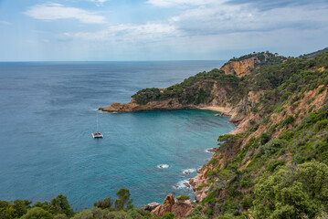 Wall Mural - Coastline of Costa Brava in Spain