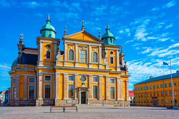 Sticker - View of Kalmar cathedral in Sweden