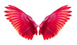 red wings on transparent png