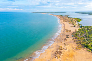 Canvas Print - View of Kalpitiya beach in Sri Lanka