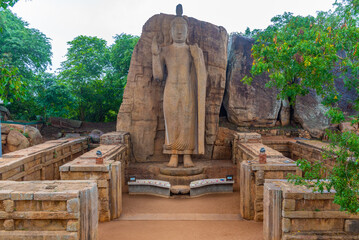 Poster - Aukana buddha statue in Sri Lanka