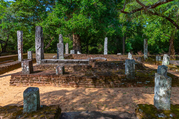 Poster - Menik Vihara at polonnaruwa in Sri Lanka