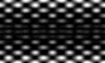Poster - Abstract dot halftone background. Black and white seamless design.