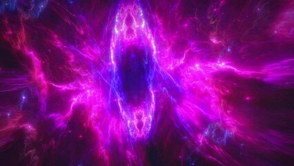 Wall Mural - Nebula in space, colorful nebula in distant galaxy