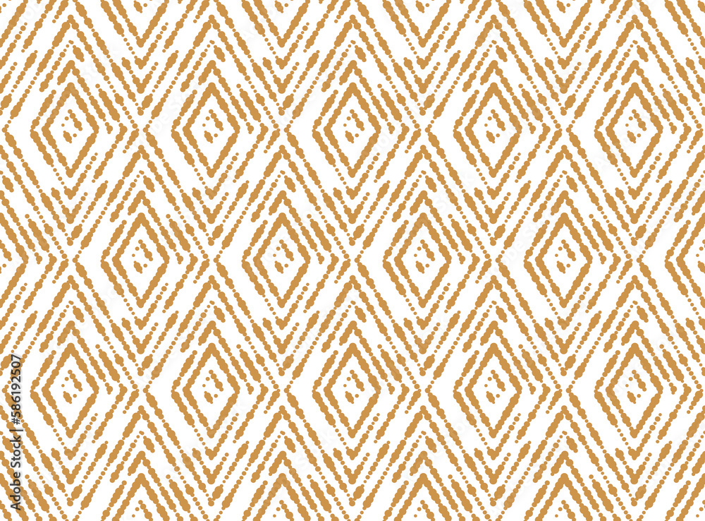 Abstract geometric pattern. A seamless vector background. White and ...