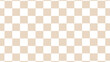Beige and white plaid pattern