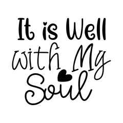 Wall Mural - It is Well with My Soul