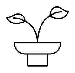 Aufkleber - Ecological clean outline icon. Element of ecology icon for mobile concept and web apps. Thin line Ecological clean can be used for web and mobile on white bakgorund