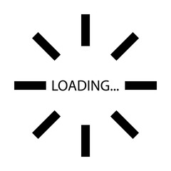 Aufkleber - loading the sun rays icon. Element of loading sign for mobile concept and web apps. Detailed loading the sun rays icon can be used for web and mobile. Premium icon
