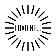 Aufkleber - loading the sun rays icon. Element of loading sign for mobile concept and web apps. Detailed loading the sun rays icon can be used for web and mobile. Premium icon