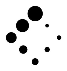 Aufkleber - loading by points icon. Element of loading sign for mobile concept and web apps. Detailed loading by points icon can be used for web and mobile. Premium icon