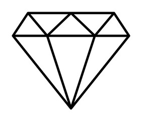 Aufkleber - jewelry store sign icon. Element of navigation sign icon. Thin line icon for website design and development, app development. Premium icon