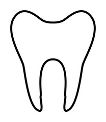 Poster - dentist sign icon. Element of navigation sign icon. Thin line icon for website design and development, app development. Premium icon