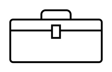 Aufkleber - general contractor sign icon. Element of navigation sign icon. Thin line icon for website design and development, app development. Premium icon